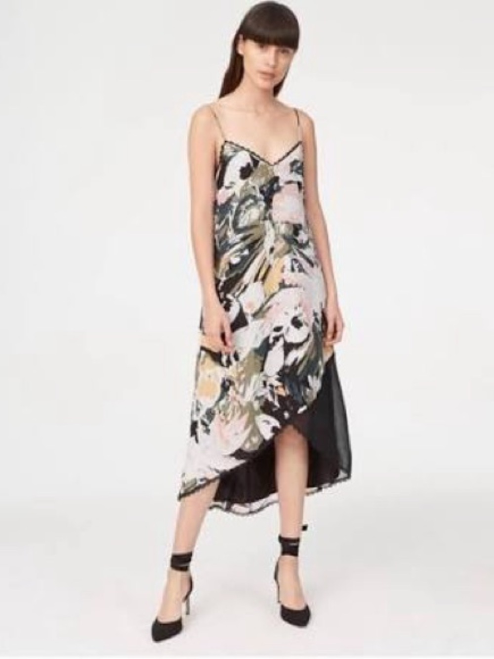 Club Monaco Kittrick Silk Slip Dress